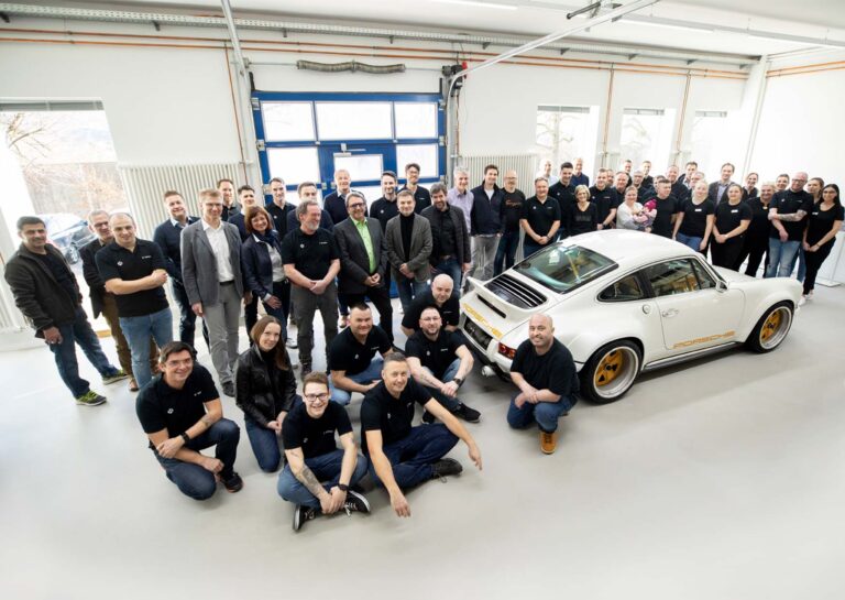 Grosse Bühne für den neuen Porsche 911 DLS