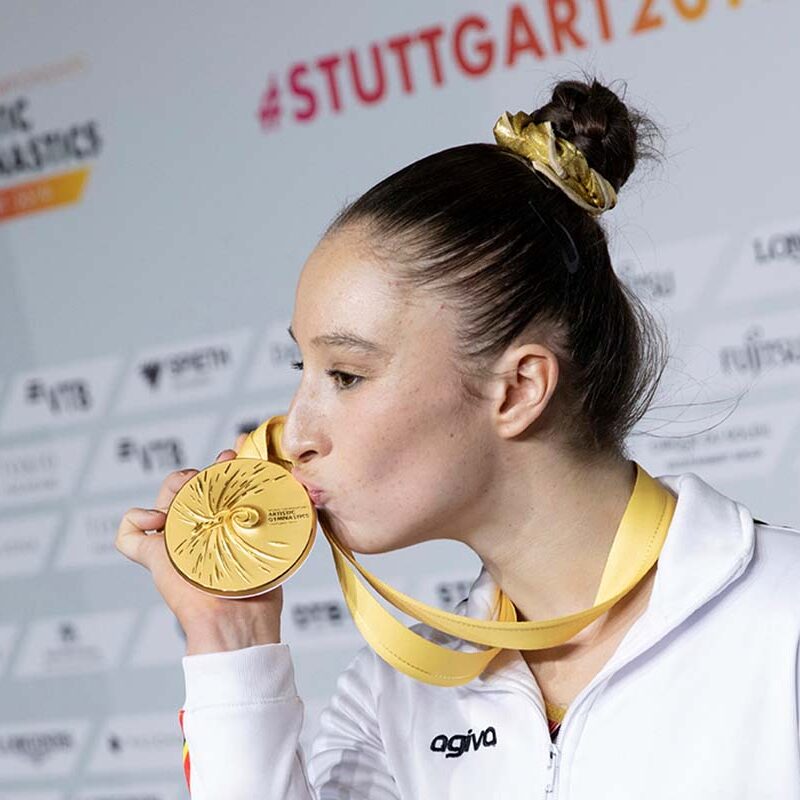 Goldmedaille Turn-WM 2019