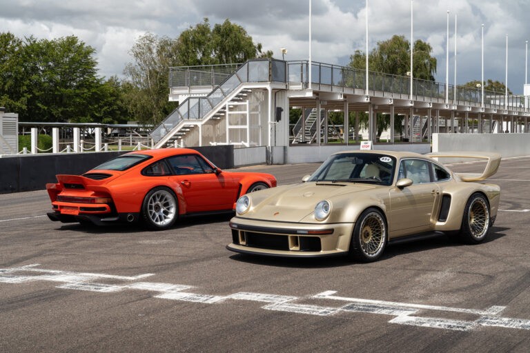 Projekte der Bernd Kussmaul GmbH Porsche 911 by Singer Zusammenarbeit BBS Motorsport Felgen