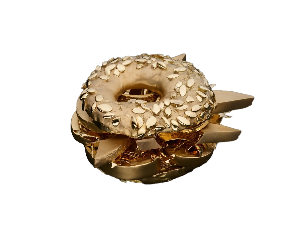 Projekte der Bernd Kussmaul GmbH Avocado-Bagel aus purem Gold Tim Bengel