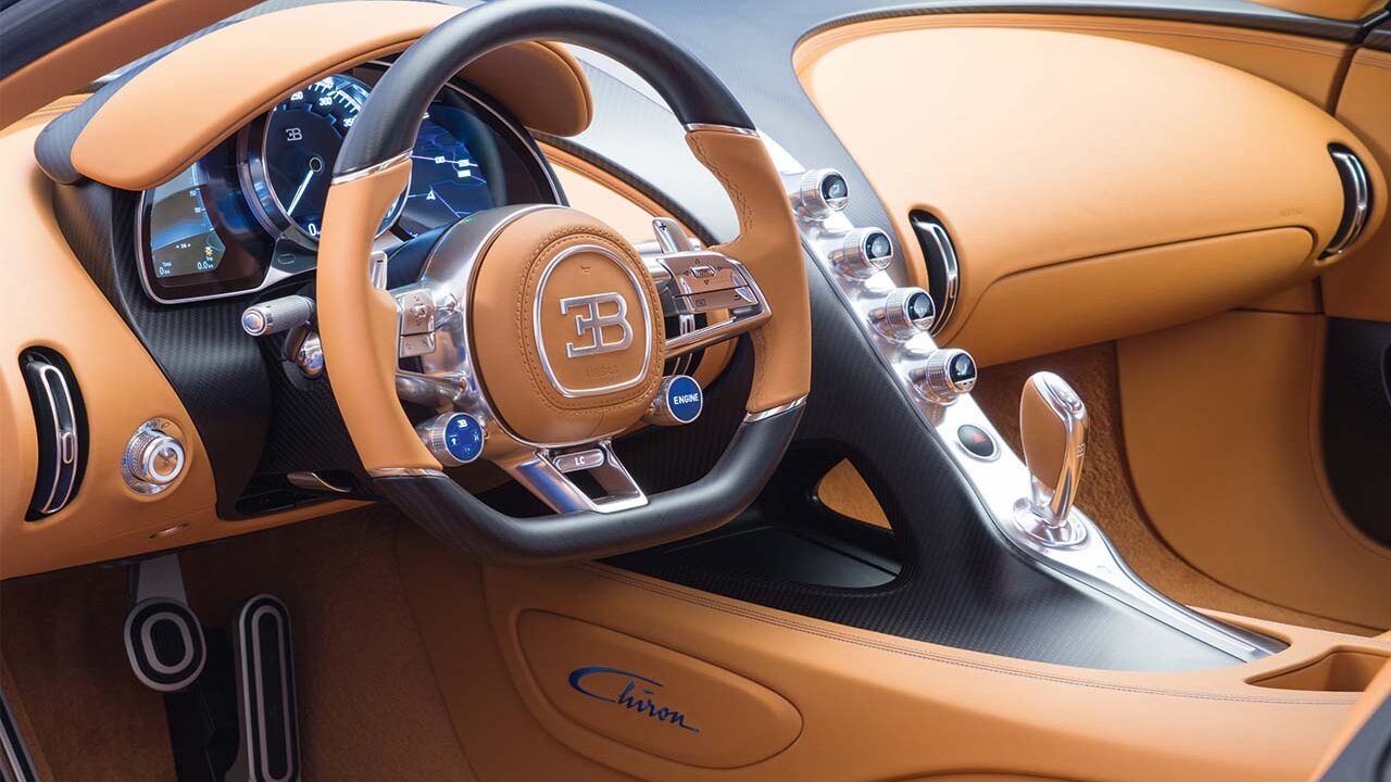 Projekte der Bernd Kussmaul GmbH Interieur- und Exterieur-Zierteile-Bugatti